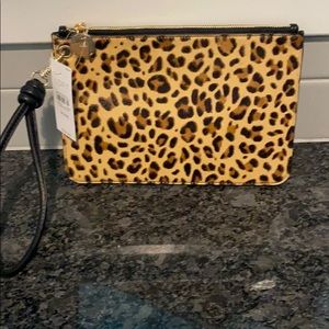 LOFT Cheetah Print Clutch